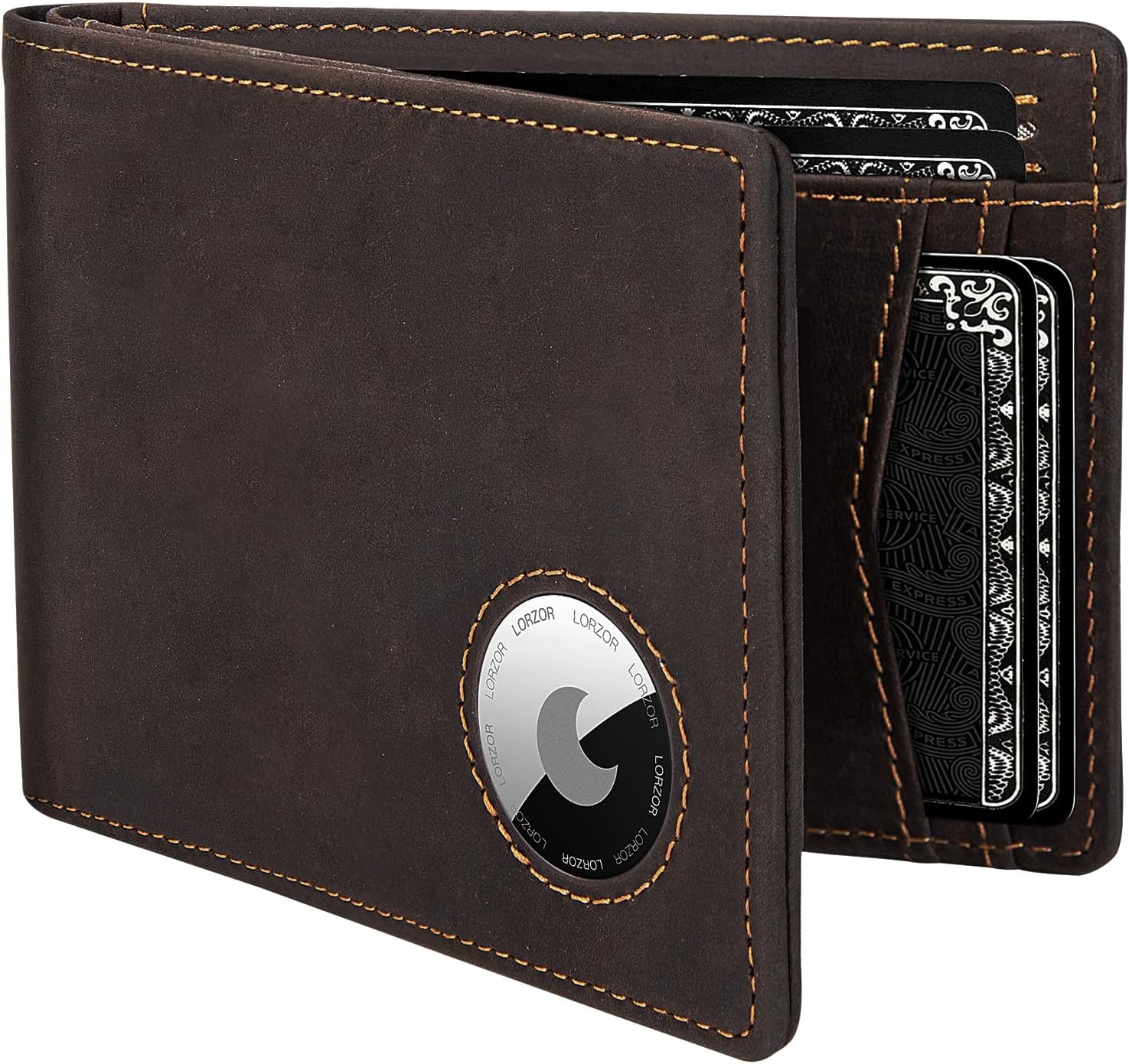 LORZOR Leather Wallet A3