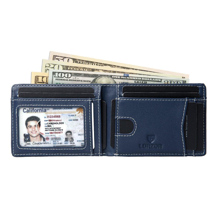 LORZOR-BifW A3 Airtag Wallet - Premium Leather - LORZOR