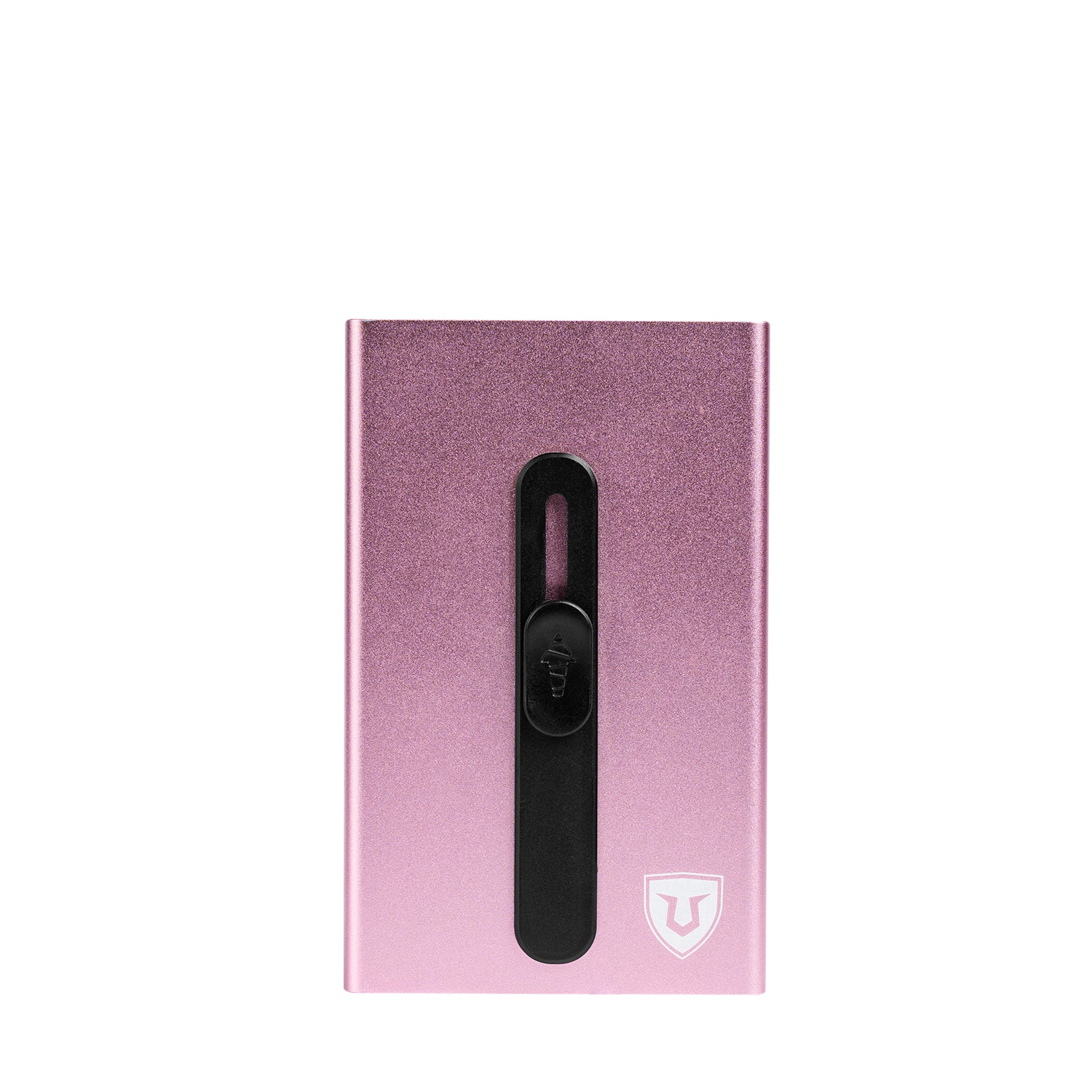 Minimalist Aluminum Pop up Cardholder with Money Clip-Pink