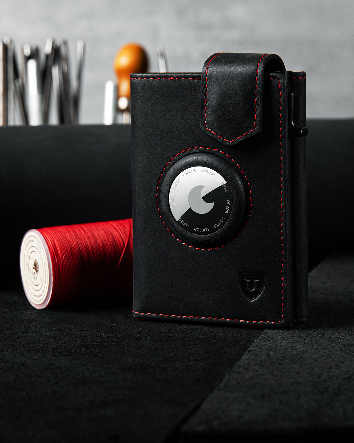 LORZOR Pop-up Wallet for Airtag GMA3