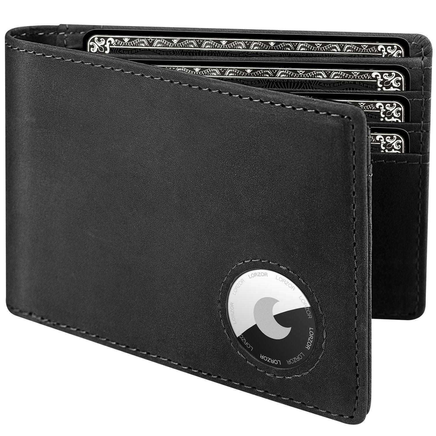 LORZOR-BifW A1 Airtag Wallet - Premium Leather - LORZOR