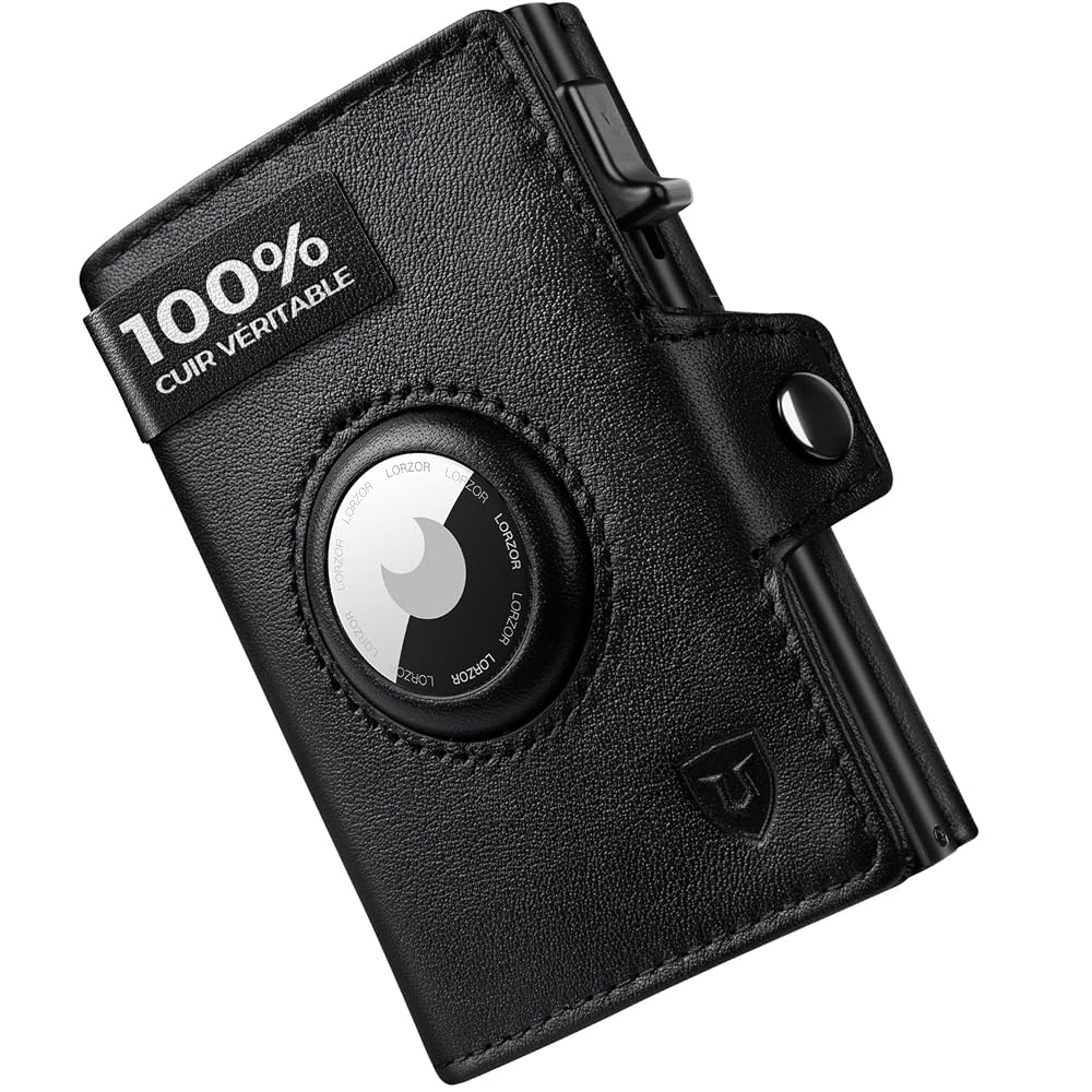 LORZOR Tripop Plus AirTag Wallet