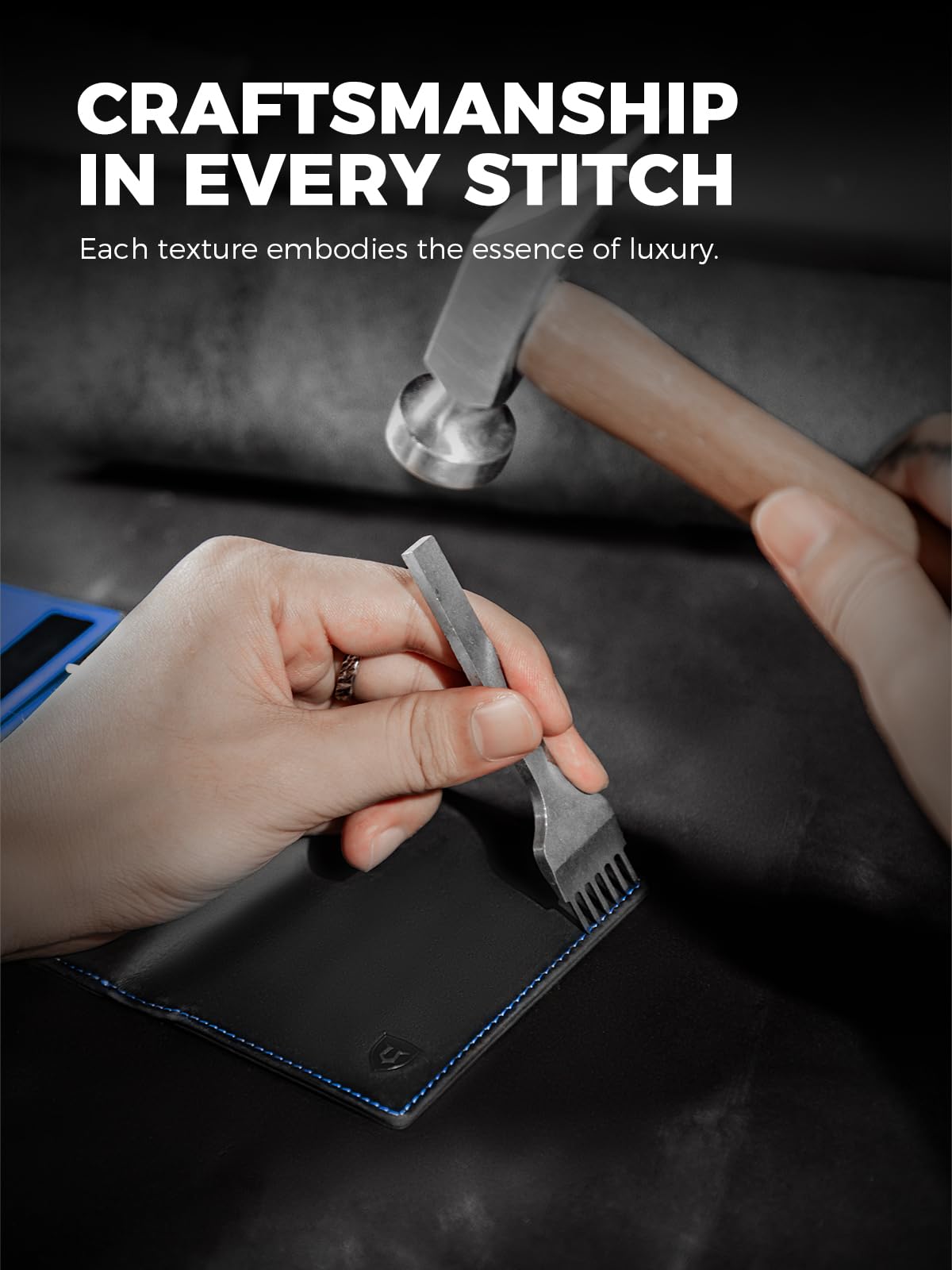 LORZOR Leather Wallet For Men