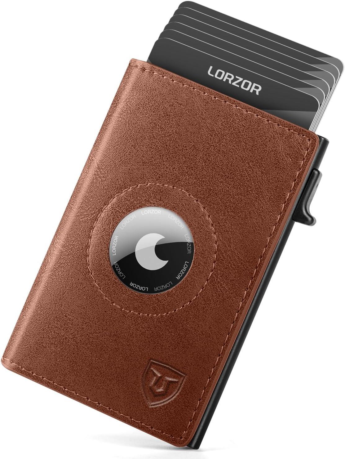 LORZOR-MagBif Airtag Wallet - Leather - LORZOR